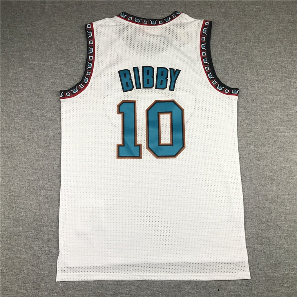 Mike Bibby #10 Memphis Grizzlies NBA Retro Embroidered Jersey – Sizes S-XXXL