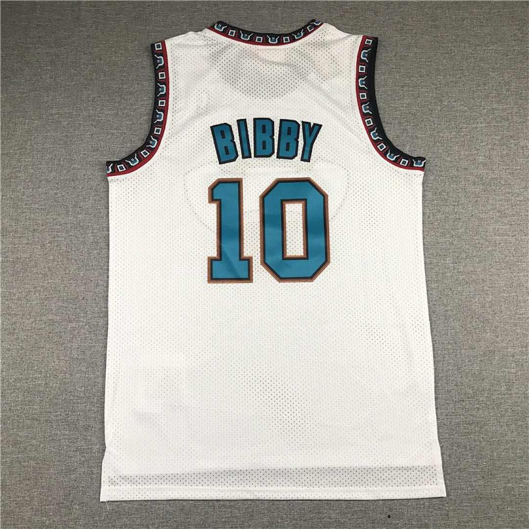 Mike Bibby #10 Memphis Grizzlies NBA Retro Embroidered Jersey – Sizes S-XXXL