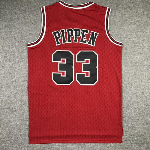 Chicago Pippen #33 NBA Retro Embroidered Jersey – Sizes S-XXXL