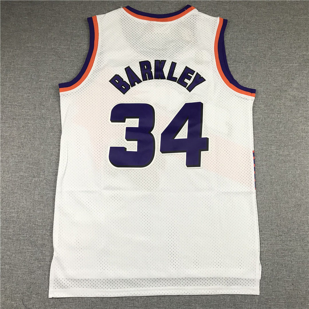 Phoenix Suns #34 Charles Barkley Retro NBA Jersey – Sizes S–XXXL