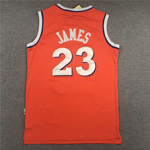 Cleveland Cavaliers #23 LeBron James Retro NBA Jersey – Sizes S–XXXL