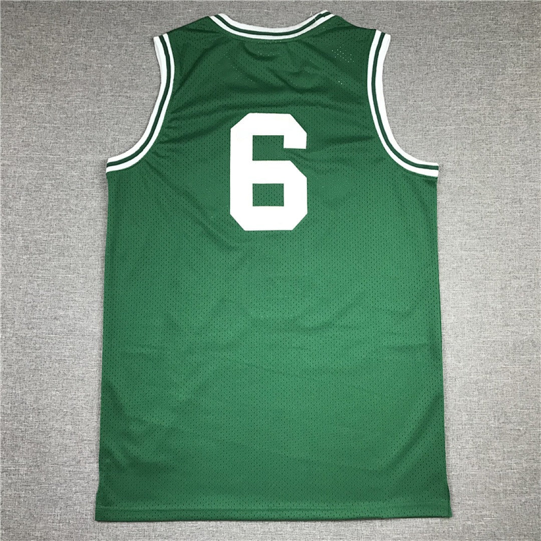 NBA Retro Celtics #6 Jersey