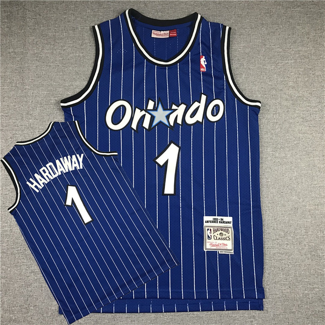 Orlando Magic #1 Penny Hardaway Retro NBA Jersey – Sizes S–XXXL
