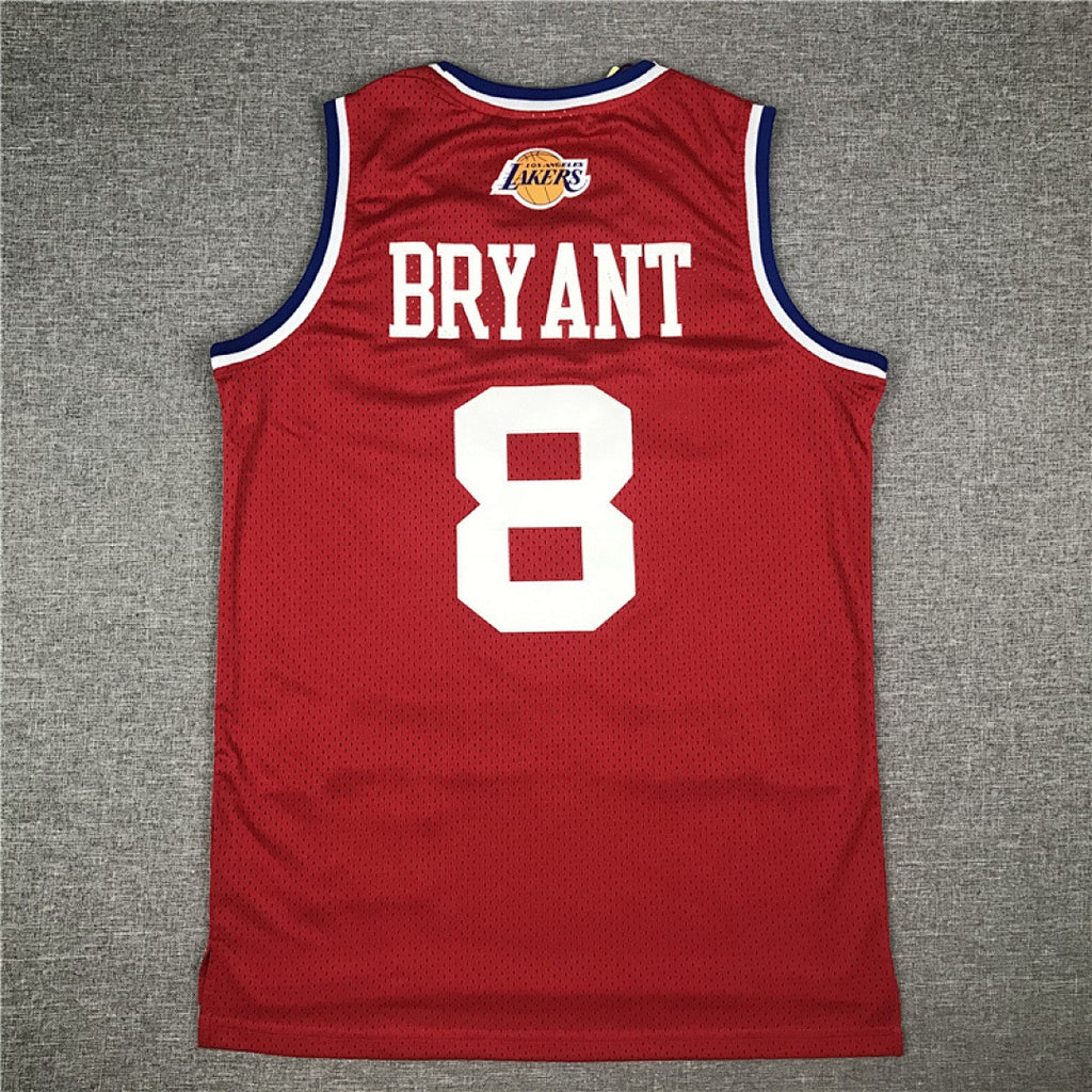 Los Angeles Lakers Kobe Bryant #8 2003 NBA All-Star Game Retro Embroidered Jersey – Sizes S-XXXL