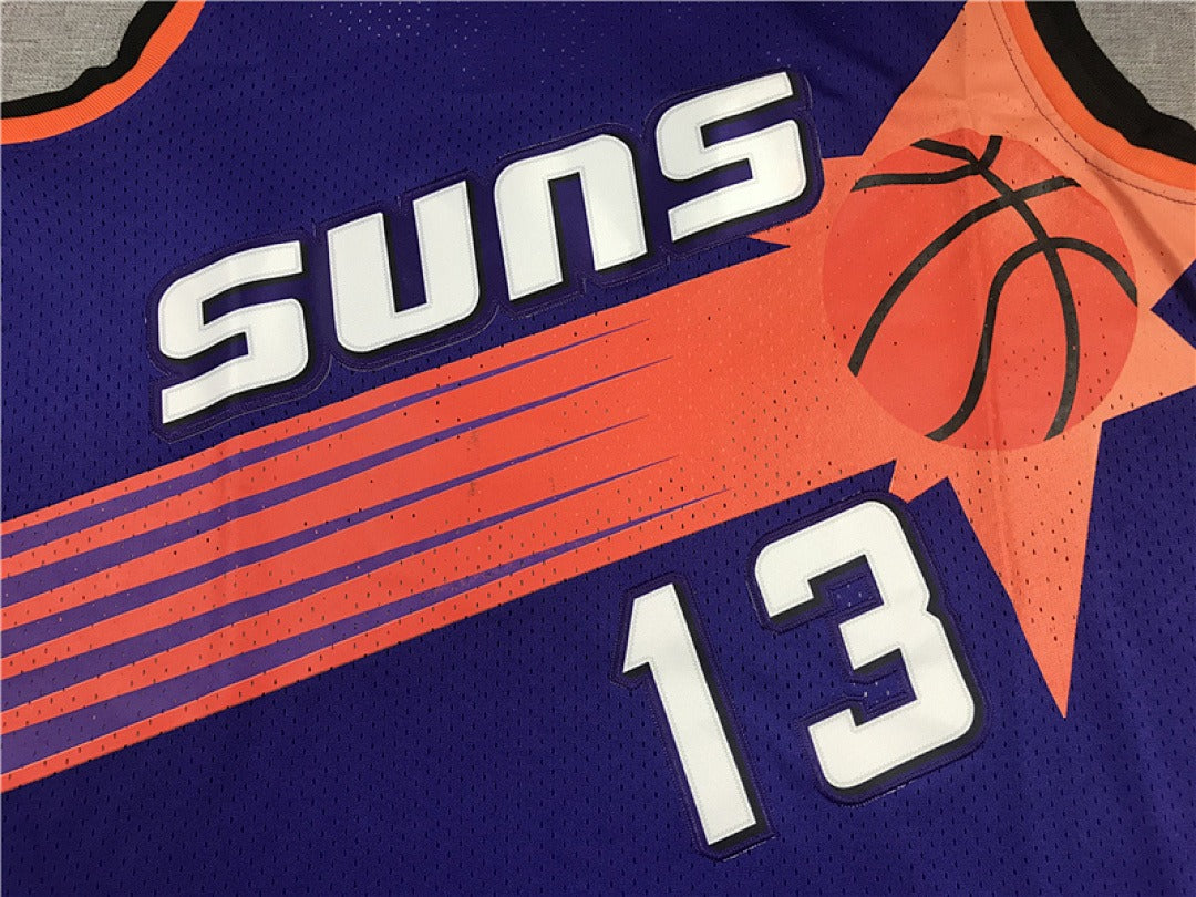 Phoenix Suns #13 Steve Nash Retro NBA Jersey – Sizes S–XXXL