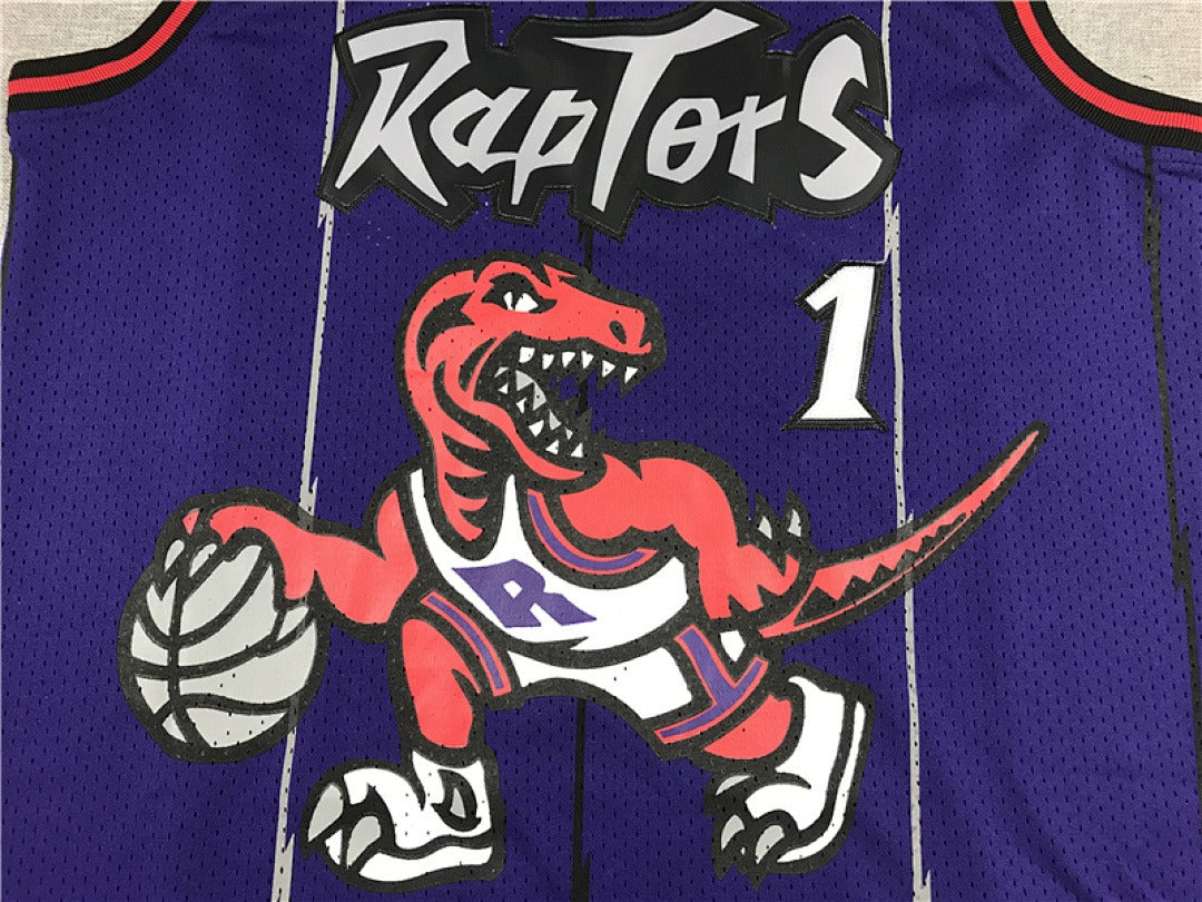 Tracy McGrady #1 Toronto Raptors Retro NBA Jersey – Sizes S–XXXL