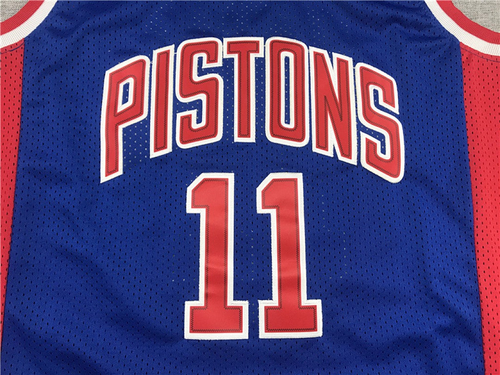 Isiah Thomas #11 Detroit Pistons NBA Retro Embroidered Jersey – Sizes S-XXXL