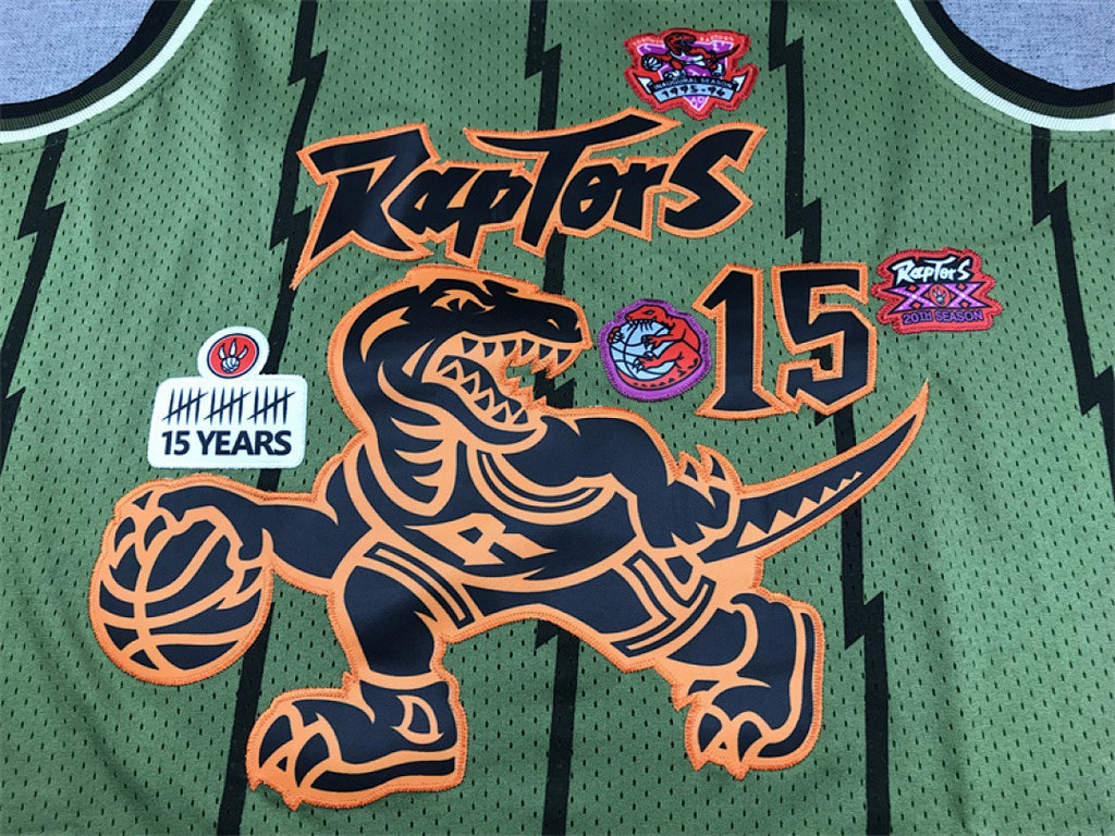 Vince Carter #15 Toronto Raptors Retro NBA Jersey