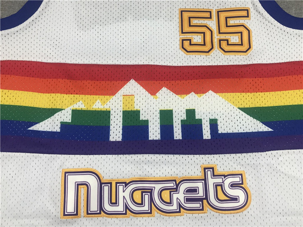 Dikembe Mutombo #55 Denver Nuggets NBA Retro Jersey