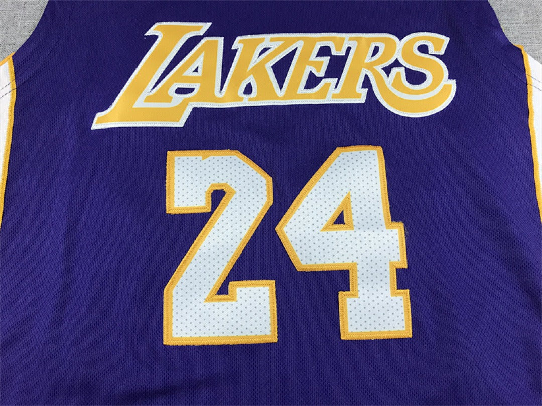 Kobe Bryant #24 Los Angeles Lakers NBA Retro Embroidered Jersey – Sizes S-XXXL