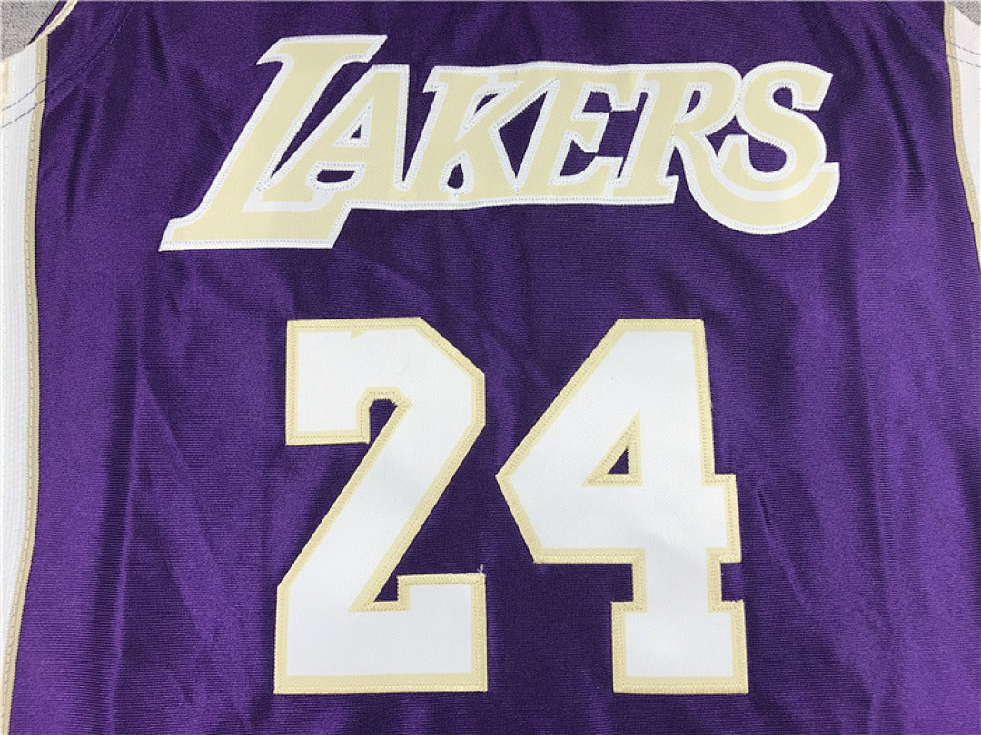 Kobe Bryant #24 Los Angeles Lakers NBA Retro Embroidered Jersey – Sizes S-XXXL