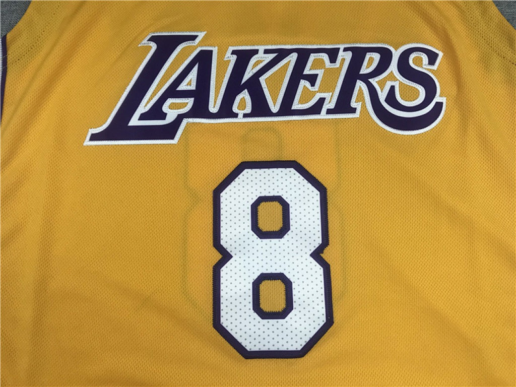 Los Angeles Lakers Kobe Bryant #8 NBA Retro Embroidered Jersey – Sizes S-XXXL