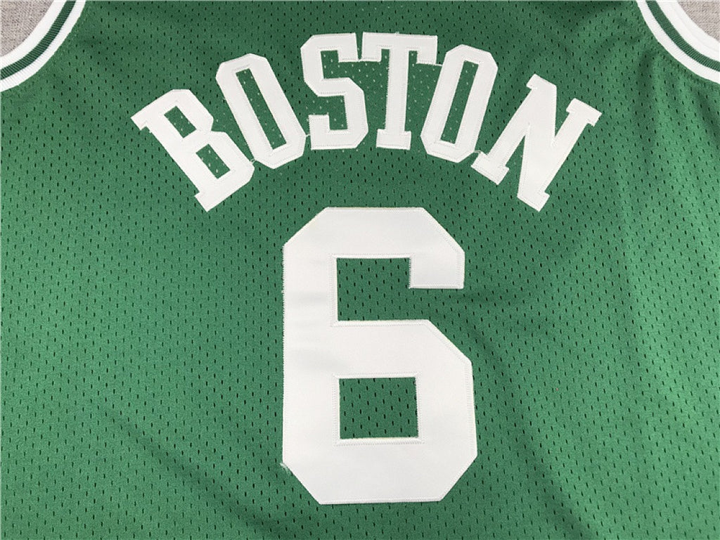 NBA Retro Celtics #6 Jersey