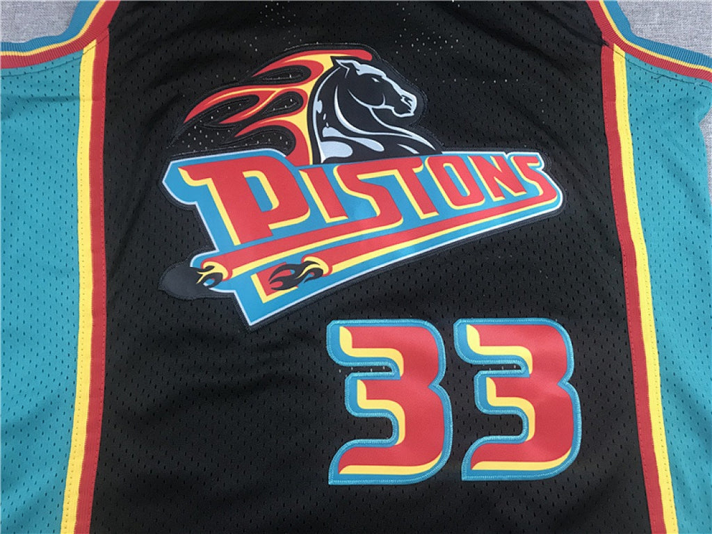 Grant Hill #33 Detroit Pistons NBA Retro Jersey