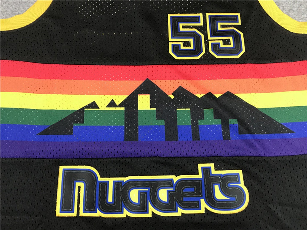 Dikembe Mutombo #55 Denver Nuggets NBA Retro Jersey