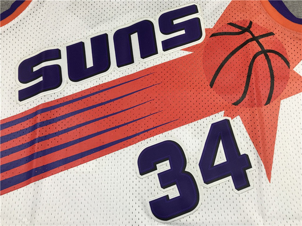 Phoenix Suns #34 Charles Barkley Retro NBA Jersey – Sizes S–XXXL