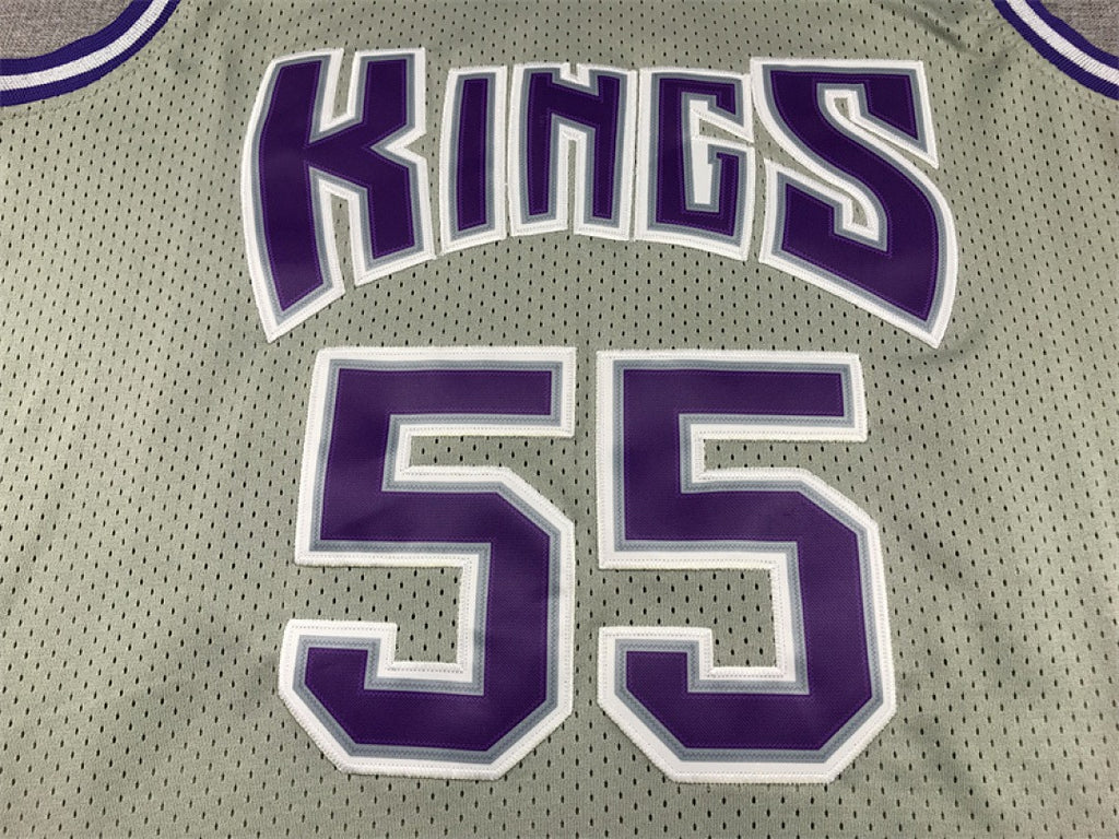 Sacramento Kings Jason Williams #55 NBA Retro Embroidered Jersey – Sizes S-XXXL