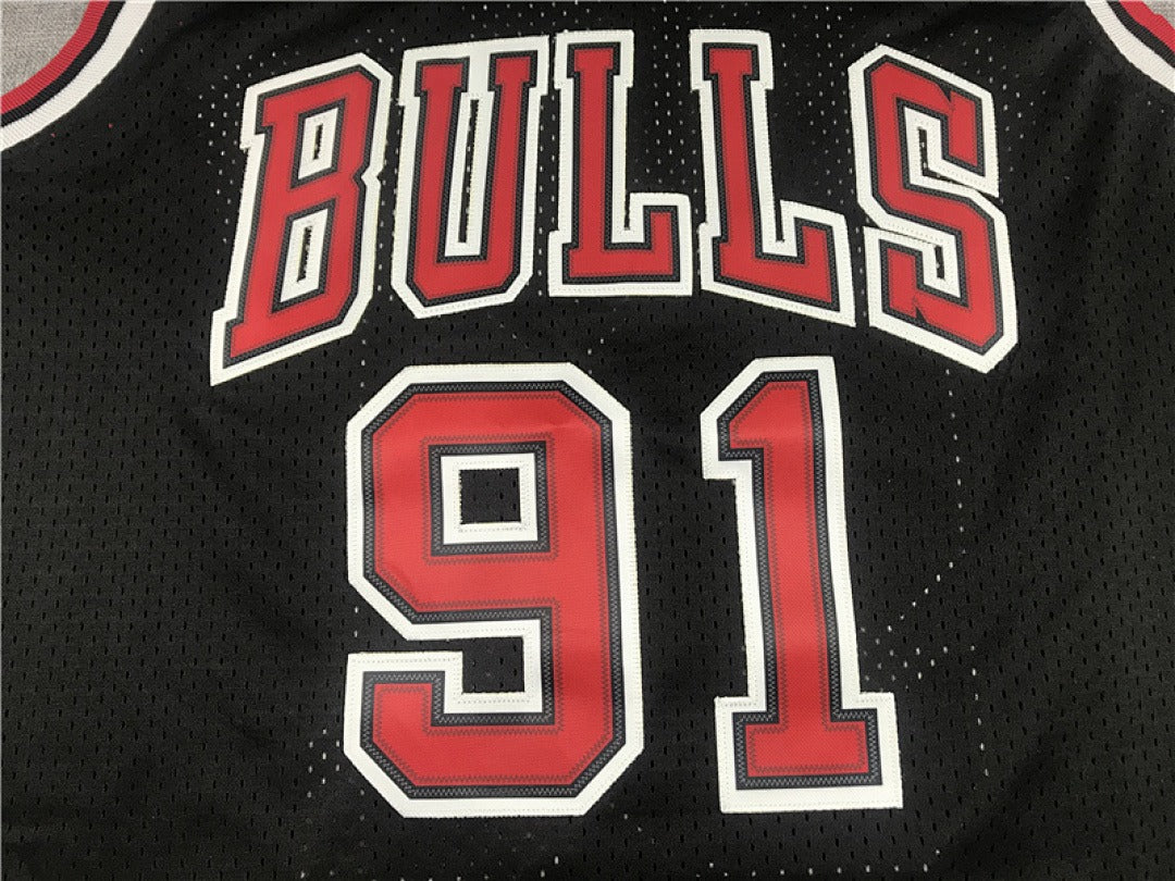 Chicago Rodman #91 NBA Retro Embroidered Jersey – Sizes S-XXXL