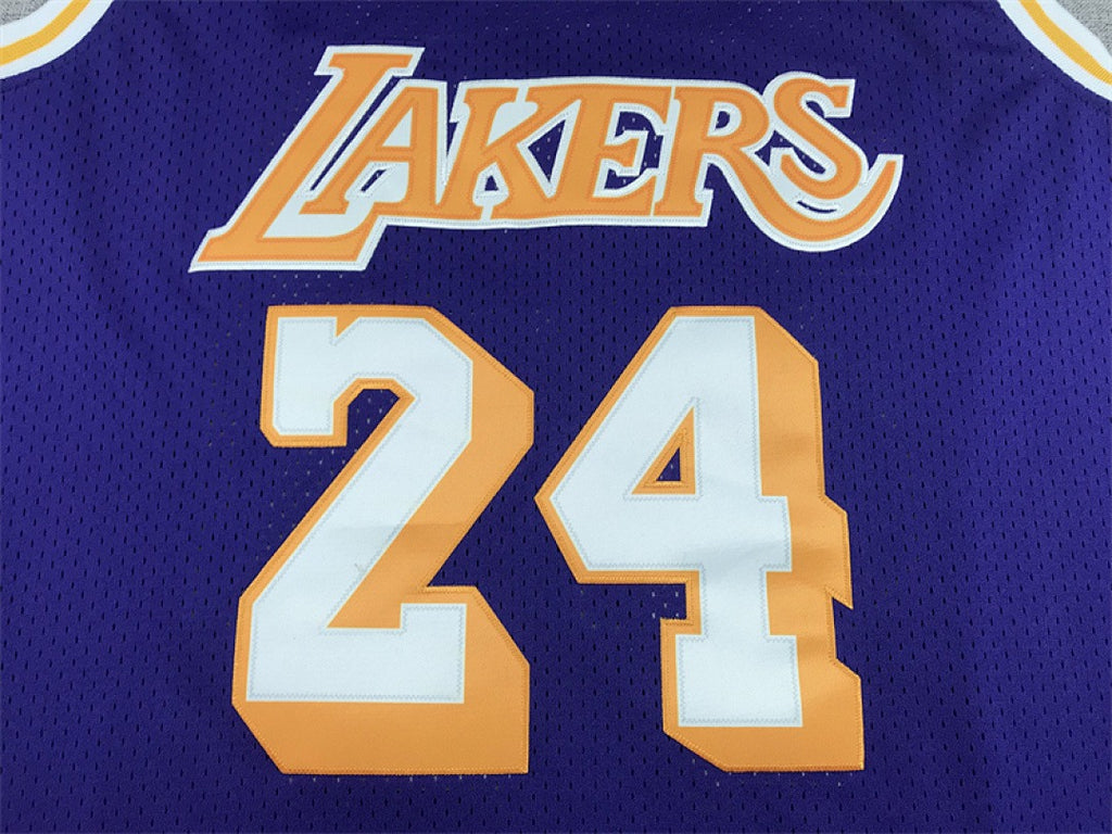 Kobe Bryant #24 Los Angeles Lakers NBA Retro Embroidered Jersey – Sizes S-XXXL