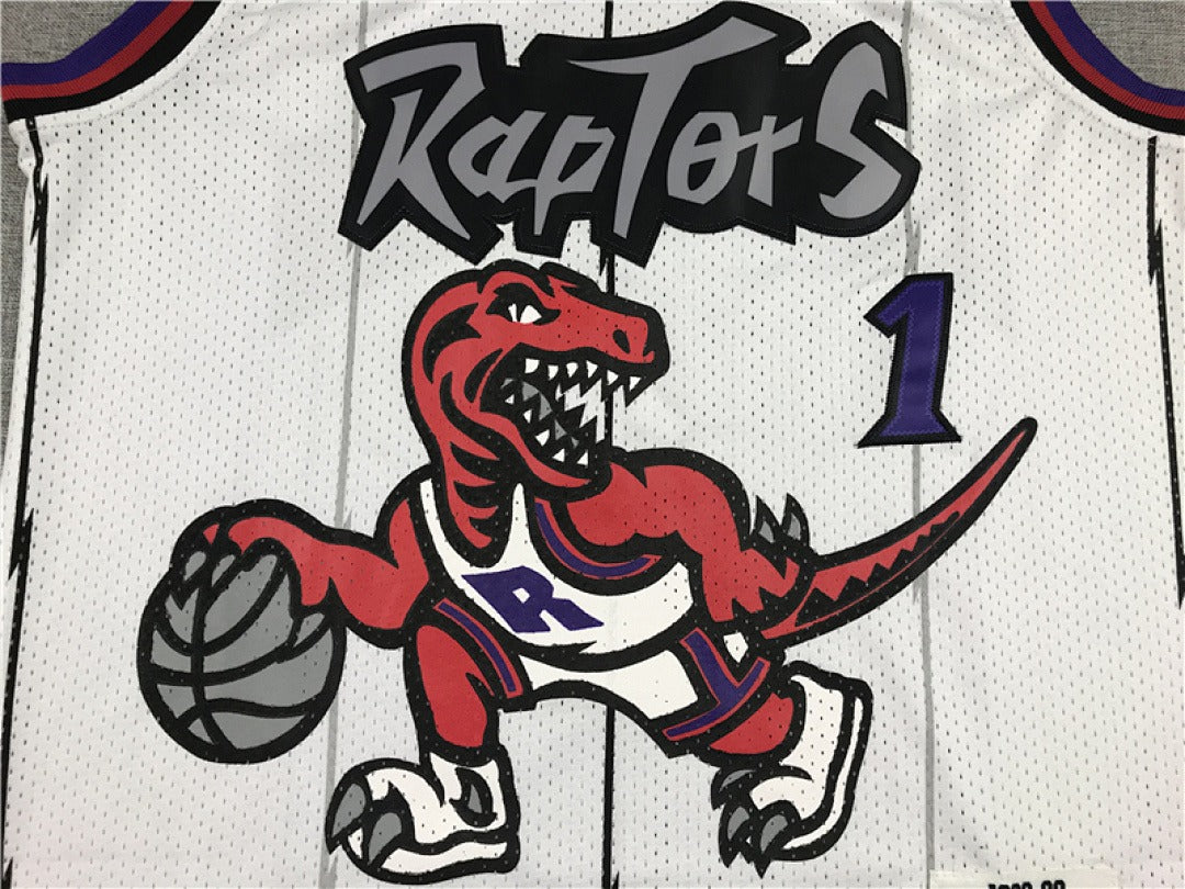 Tracy McGrady #1 Toronto Raptors Retro NBA Jersey – Sizes S–XXXL