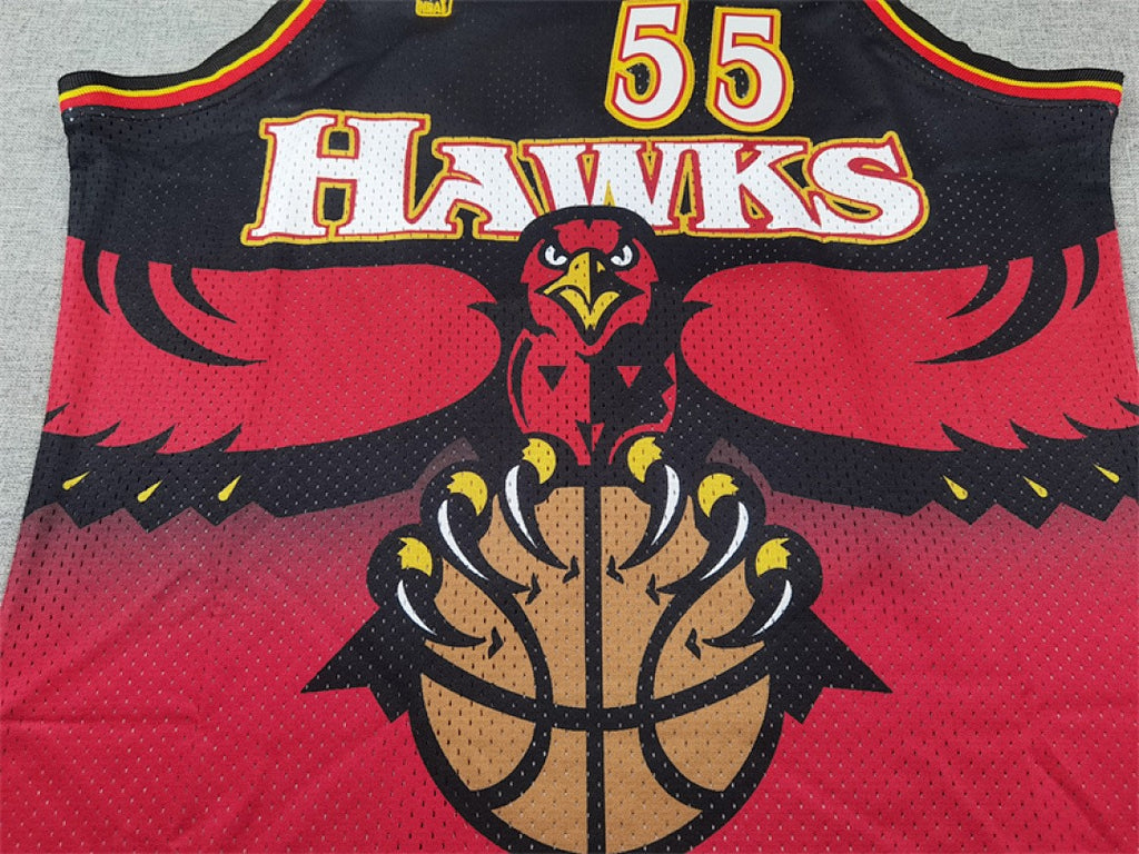 Dikembe Mutombo #55 Atlanta Hawks Retro NBA Jersey – Sizes S–XXXL