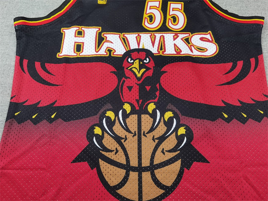 Dikembe Mutombo #55 Atlanta Hawks Retro NBA Jersey – Sizes S–XXXL