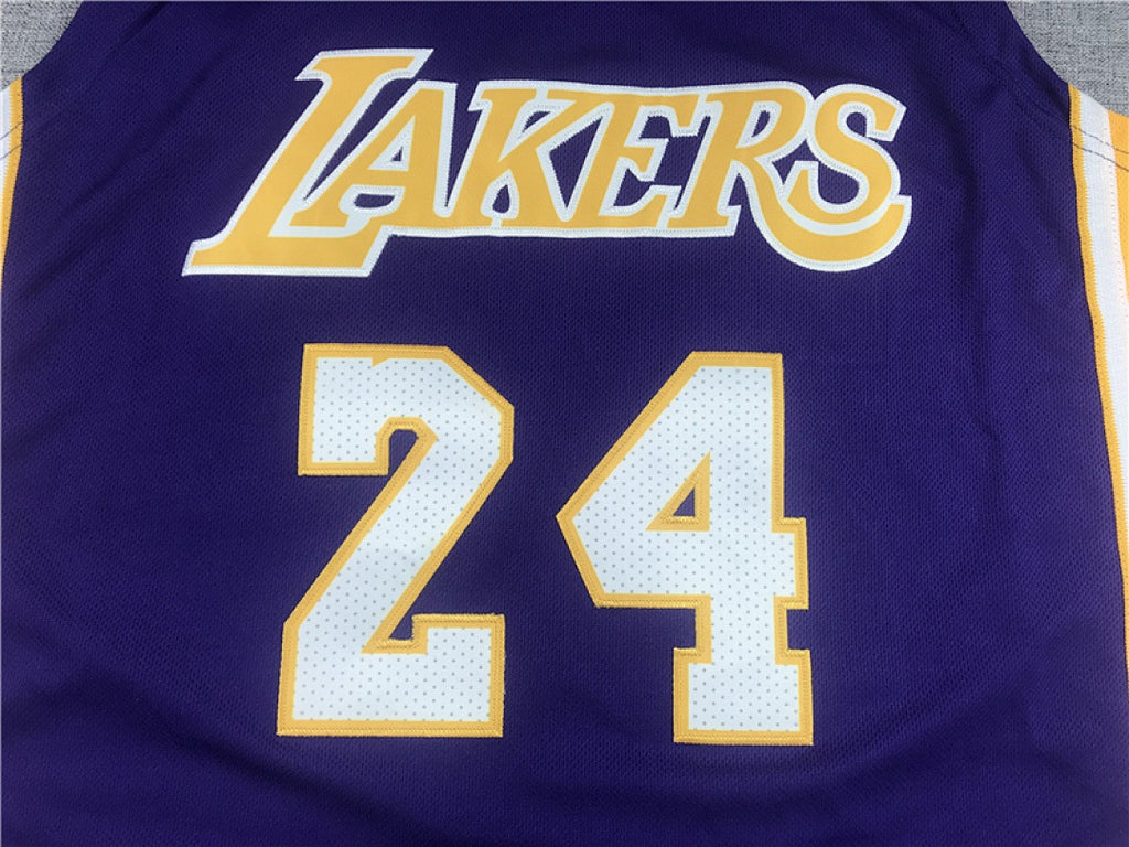 Kobe Bryant #24 Los Angeles Lakers NBA Retro Embroidered Jersey – Sizes S-XXXL