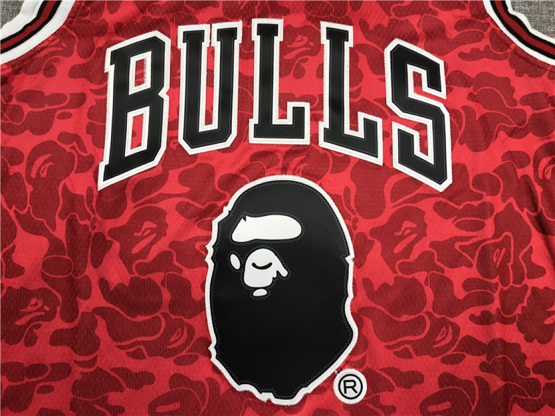 Chicago Bulls #93 NBA Retro Collaboration Embroidered Jersey