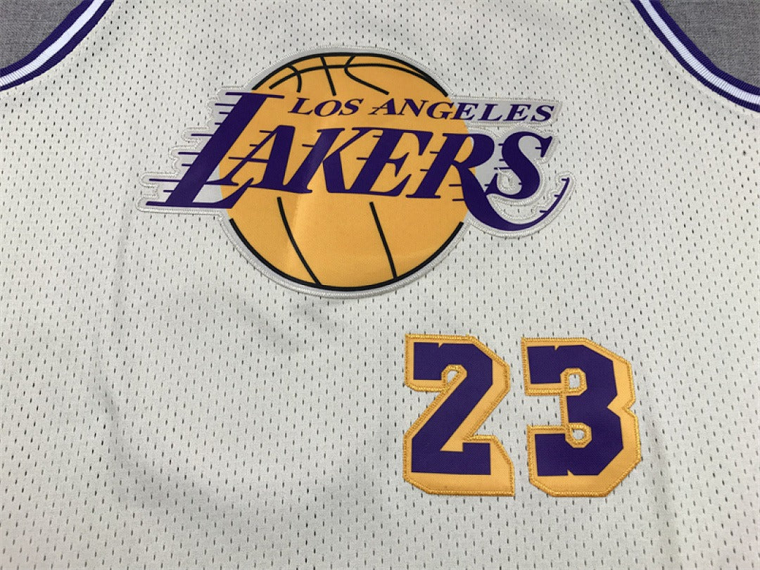 LeBron James #23 Los Angeles Lakers NBA Retro Embroidered Jersey – Sizes S-XXXL