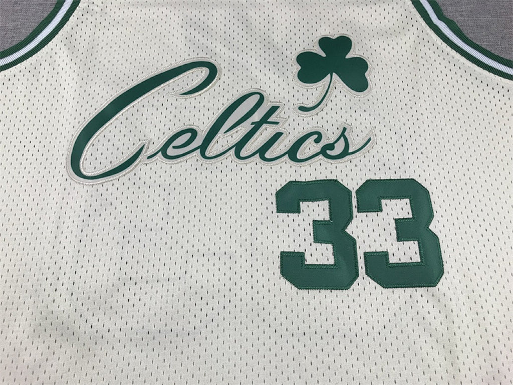 Larry Bird #33 Boston Celtics Retro NBA Jersey – Sizes S–XXXL