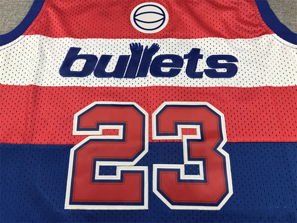 Washington Bullets #23 Michael Jordan Retro NBA Jersey – Sizes S to XXXL