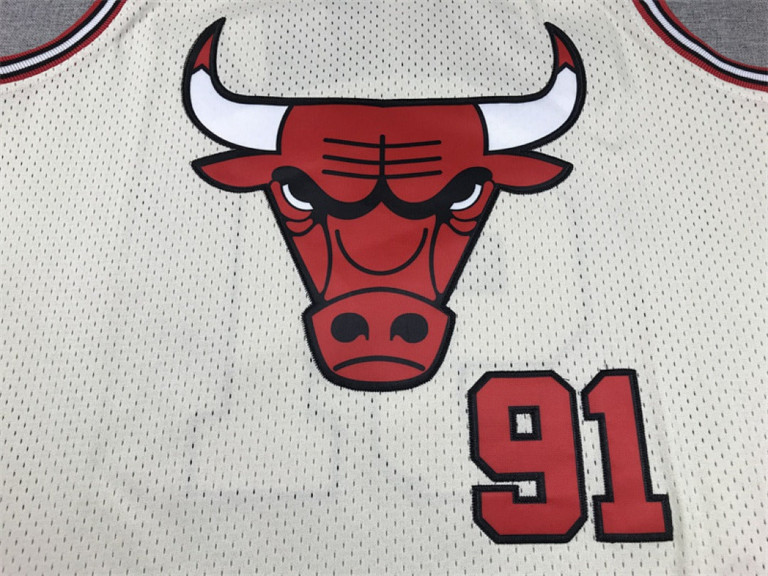 Chicago Rodman #91 NBA Retro Embroidered Jersey – Sizes S-XXXL