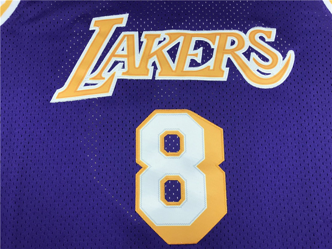 Kobe Bryant #8 Los Angeles Lakers NBA Retro Embroidered Jersey – Sizes S-XXXL