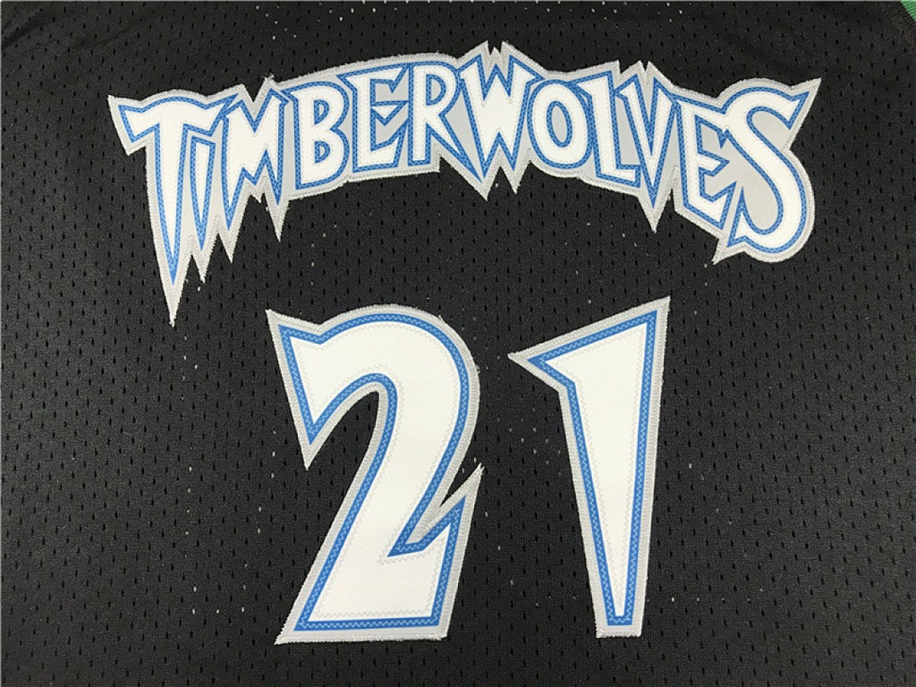 Minnesota Timberwolves #21 Kevin Garnett Retro NBA Jersey – Sizes S–XXXL
