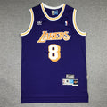 Los Angeles Lakers Kobe Bryant #8 NBA Retro Embroidered Jersey – Sizes S-XXXL