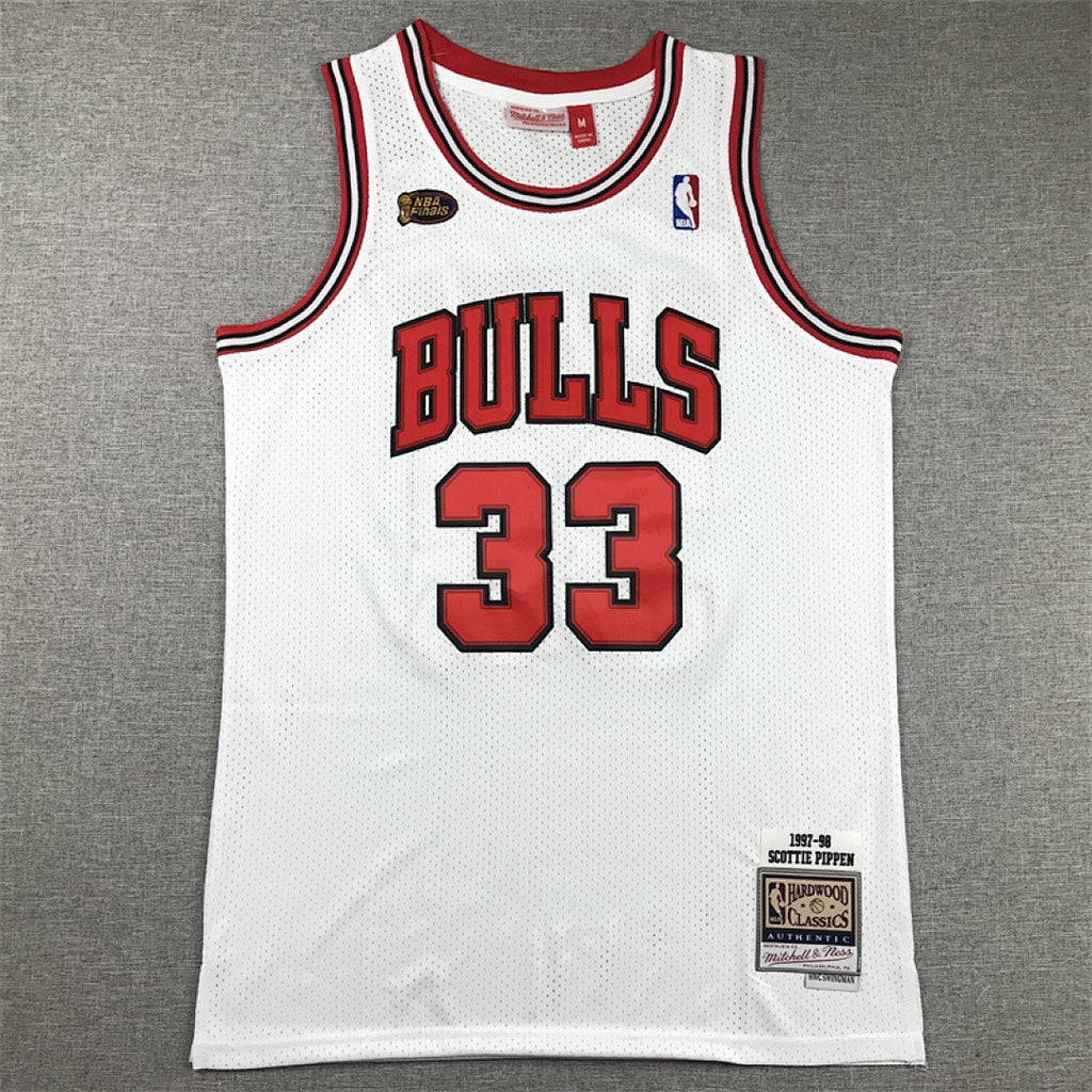 Chicago Pippen #33 NBA Retro Embroidered Jersey – Sizes S-XXXL