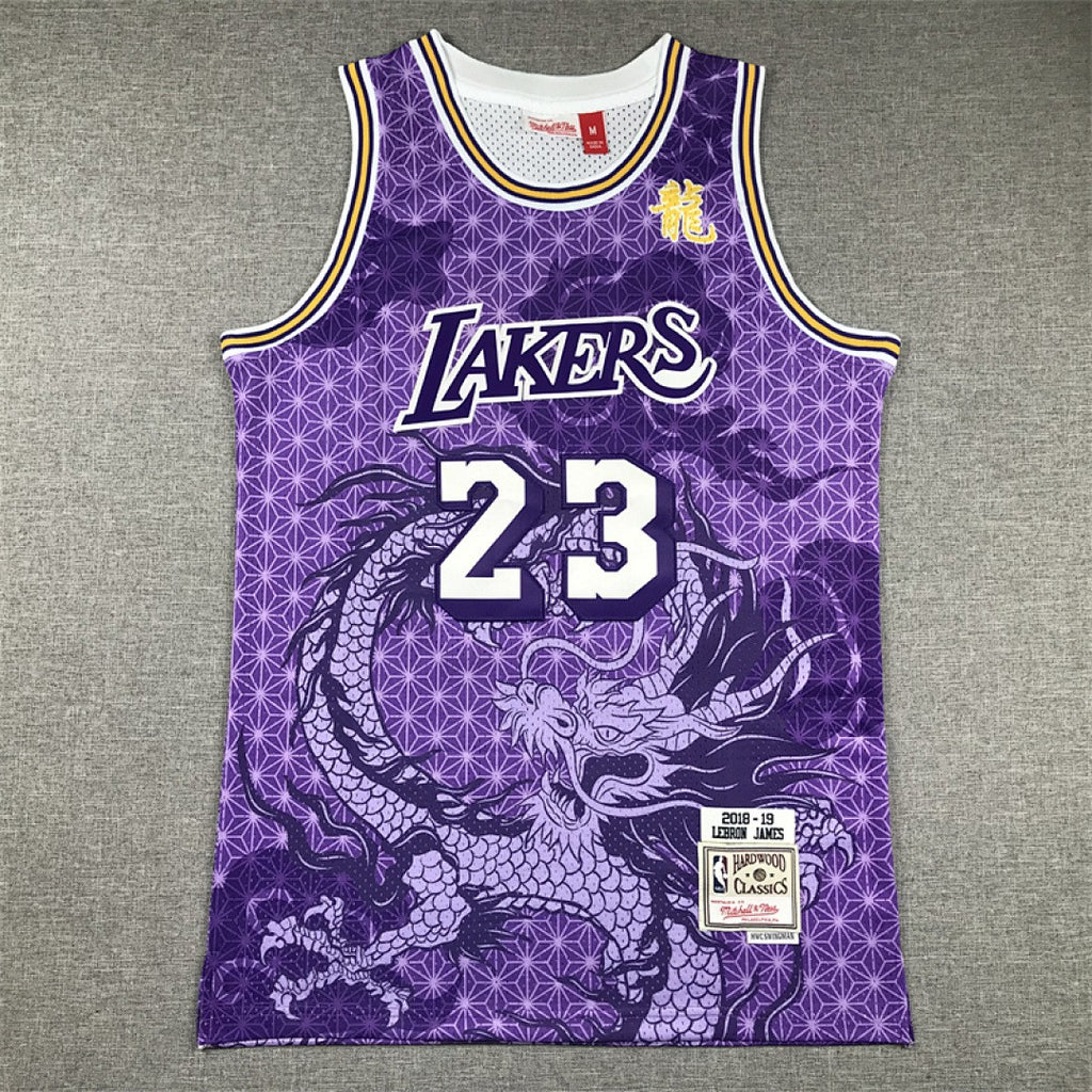 LeBron James #23 Los Angeles Lakers NBA Retro Embroidered Jersey – Sizes S-XXXL