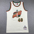 Shawn Kemp #40 Seattle SuperSonics Retro Embroidered Jersey – Sizes S-XXXL