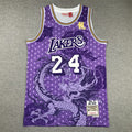 Los Angeles Lakers Kobe Bryant #24 NBA Retro Embroidered Jersey – Sizes S-XXXL
