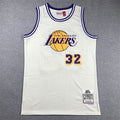 Magic Johnson #32 Los Angeles Lakers NBA Retro Embroidered Jersey – Sizes S-XXXL