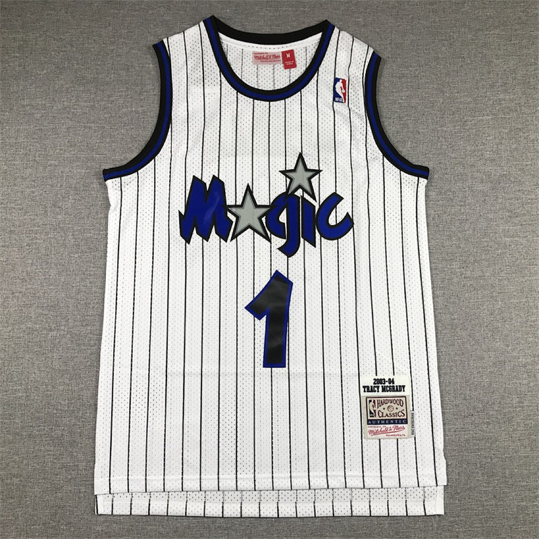 NBA retro Orlando Magic #1 Tracy McGrady jersey