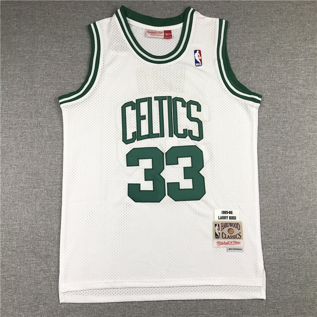 Larry Bird #33 Boston Celtics Retro NBA Jersey – Sizes S–XXXL
