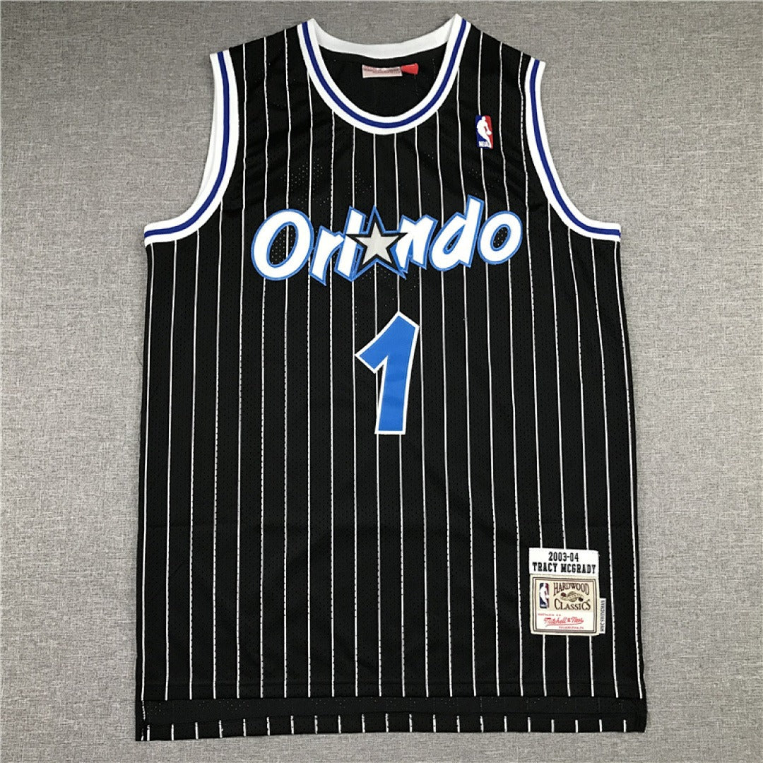 NBA retro Orlando Magic #1 Tracy McGrady jersey