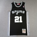 Tim Duncan #21 San Antonio Spurs Retro NBA Jersey – Sizes S–XXXL