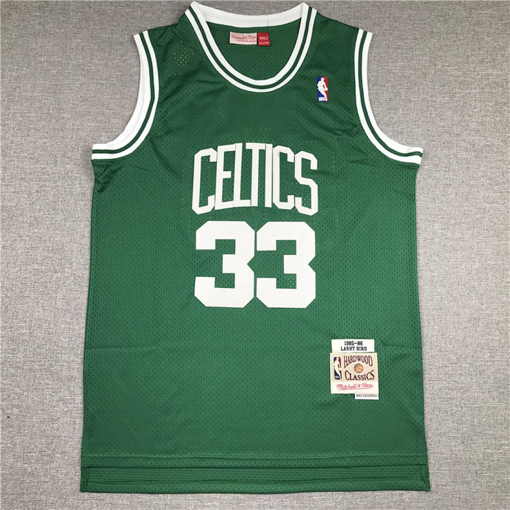 Larry Bird #33 Boston Celtics Retro NBA Jersey – Sizes S–XXXL