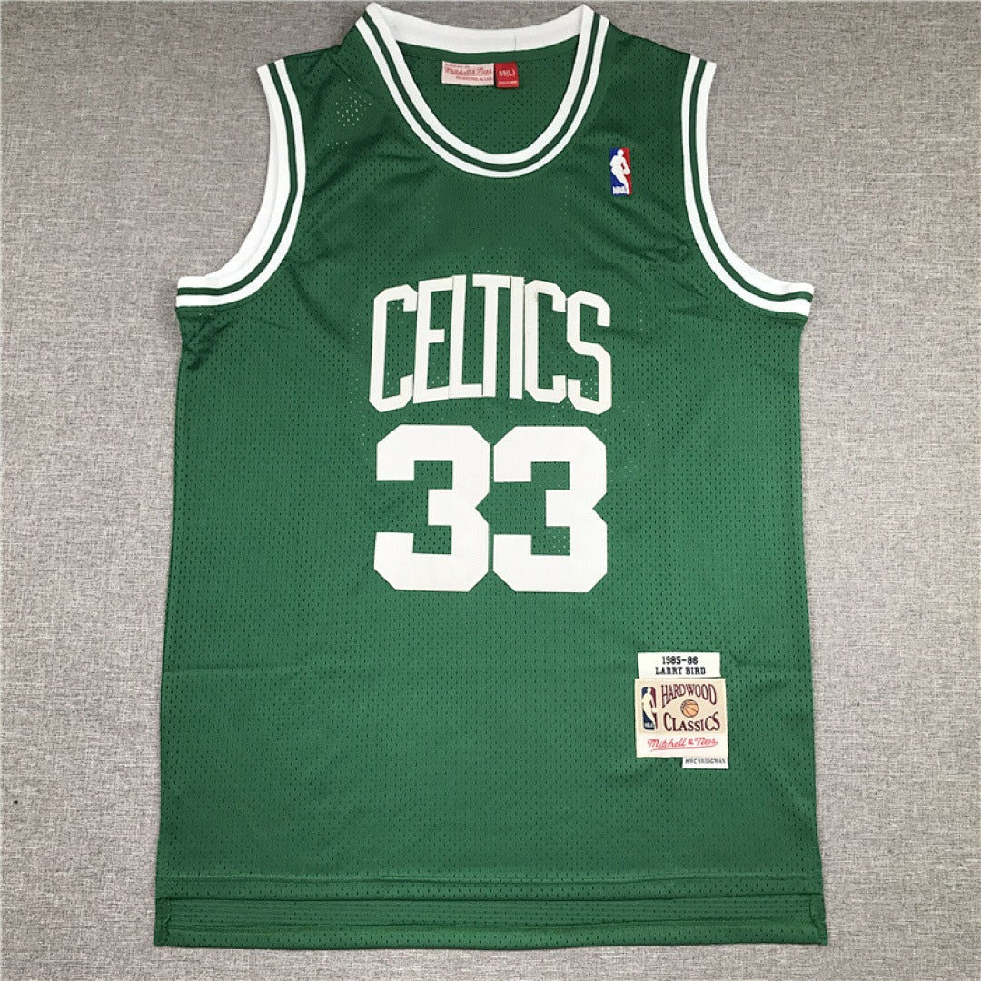 Larry Bird #33 Boston Celtics Retro NBA Jersey – Sizes S–XXXL