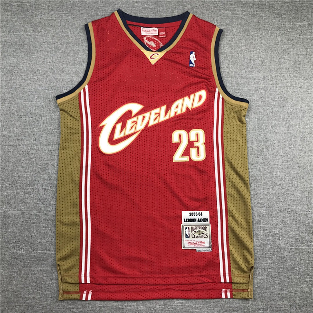 Cleveland Cavaliers #23 LeBron James Retro NBA Jersey – Sizes S–XXXL