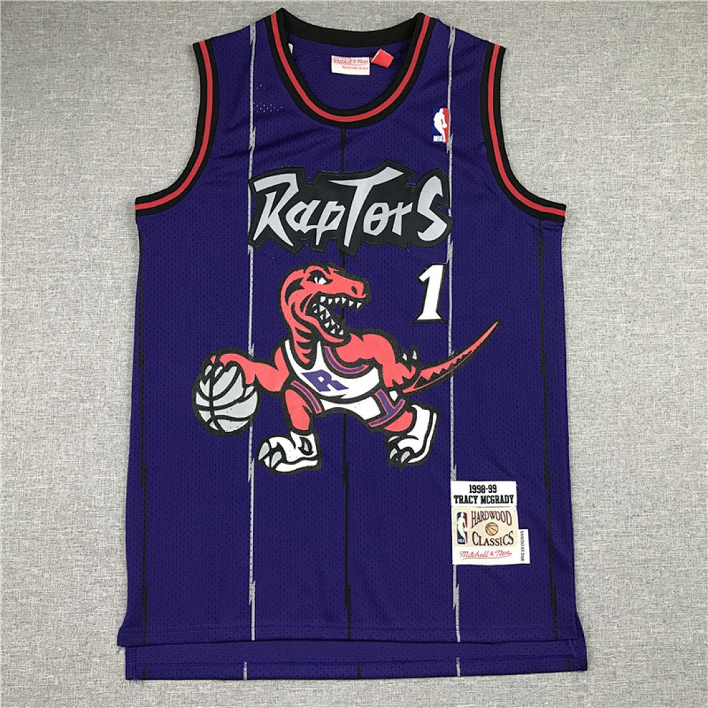 Tracy McGrady #1 Toronto Raptors Retro NBA Jersey – Sizes S–XXXL