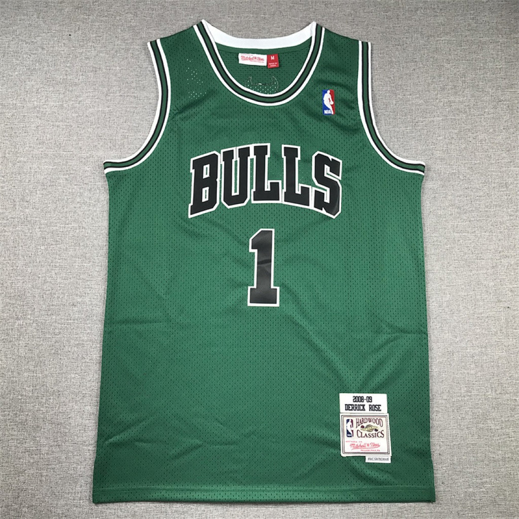 Chicago Rose #1 NBA Retro Embroidered Jersey – Sizes S-XXXL