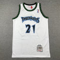 Minnesota Timberwolves #21 Kevin Garnett Retro NBA Jersey – Sizes S–XXXL